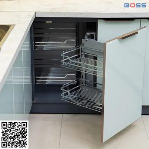 Giá Góc Mở Liên Hoàn Inox 201