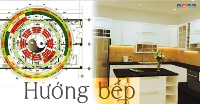 Hướng bếp phù hợp giúp mang lại nhiều may mắn