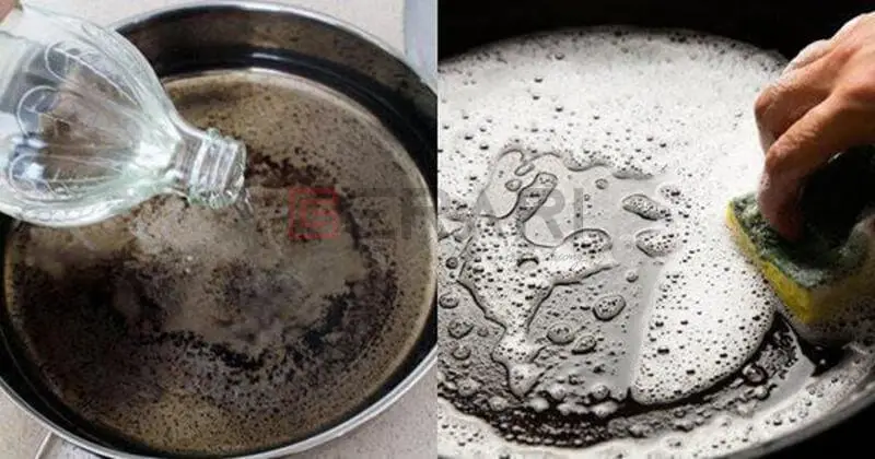Cách rửa sạch xoong nồi bị cháy đơn giản tại nhà