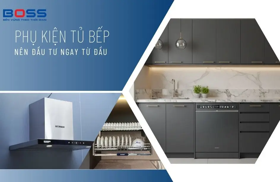Những Phụ Kiện Tủ Bếp Nên Đầu Tư Ngay Từ Đầu