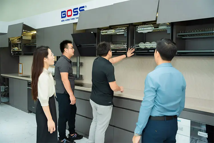 Chọn mua phụ kiện tủ bếp chất lượng tại BOSS
