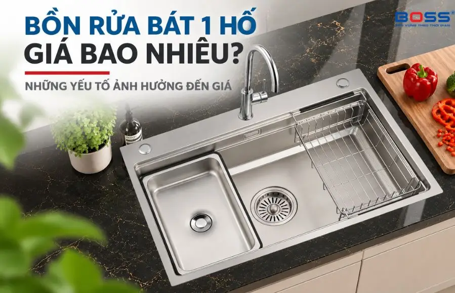 Bồn rửa bát 1 hố giá bao nhiêu?